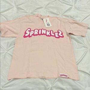 NWT Sprinklez Pink T-Shirt size XS